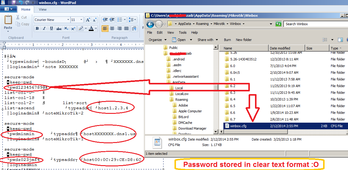 mikrotik admin password